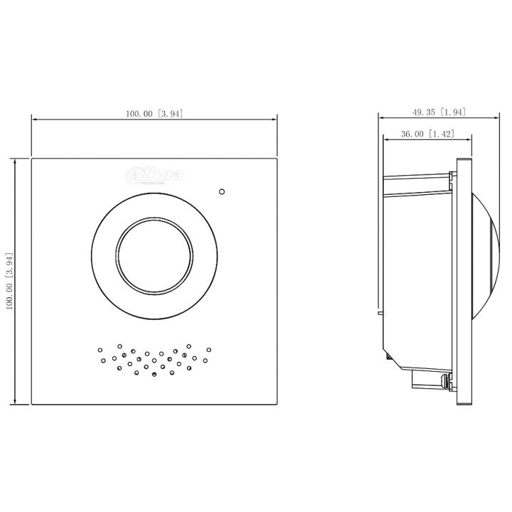 Dahua VTO4202FB-P-S2