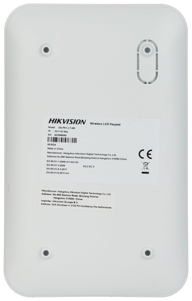 Hikvision DS-PK1-LT-WE