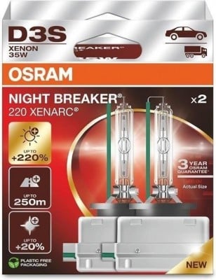 Osram OSRAM XENARC NIGHT BREAKER 220 D3S 35 W, 2 kom.