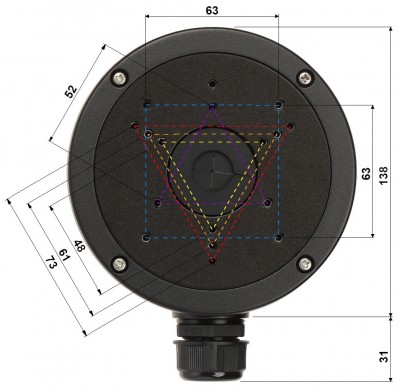 Hikvision DS-1280ZJ-S(Black) Photo#2