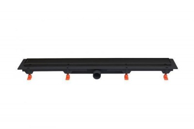 Werit WERIT 175-30650400-38 JOMOTech Pachet EXCLUSIVE 40 / Dren liniar 650 mm / Capac dublu FLIS negru mat / mat