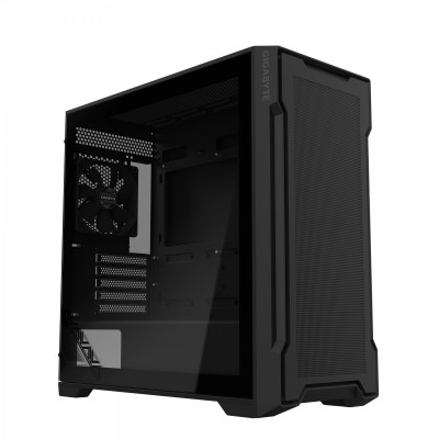 Gigabyte GIGABYTE C102 GLASS Midi Tower Musta