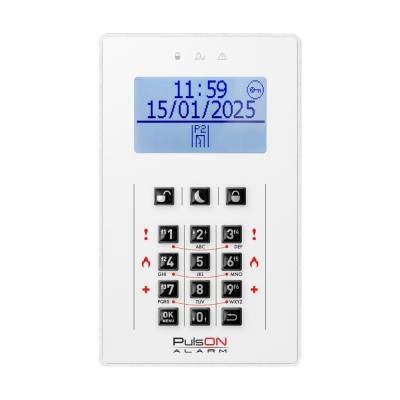 BCS PULSON FRONT LCD/C WHI Photo#1