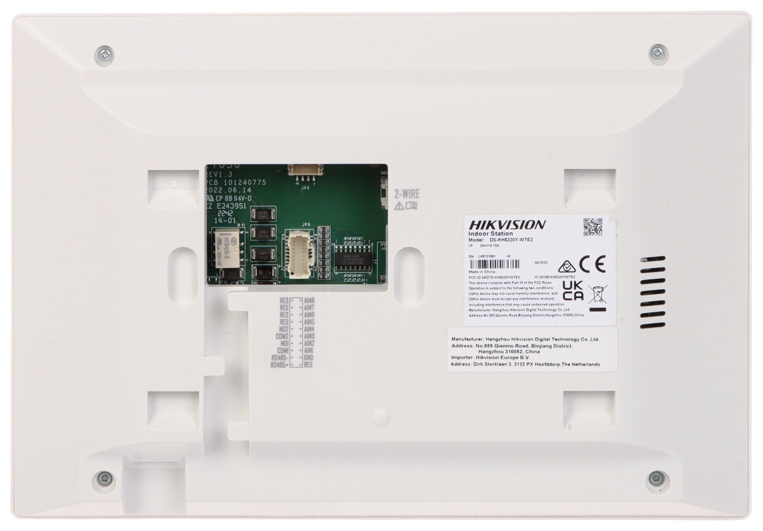 Hikvision DS-KH6320Y-WTE2/White