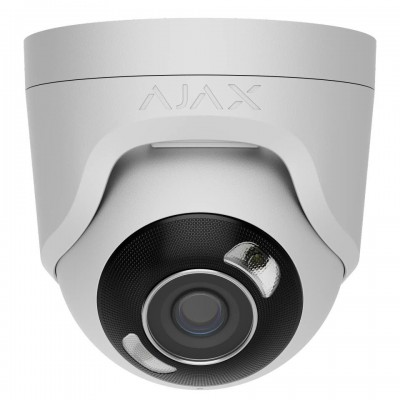 Ajax Systems Ajax Systems 126261.197.WH1 Cámara domo exterior TurretCam HL 5 Mp 2.8 mm - blanca