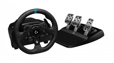 Logitech Logitech 991-000532 G G923 Volante de carreras Pedales y palanca de cambios con cable para PC/PS4/PS5