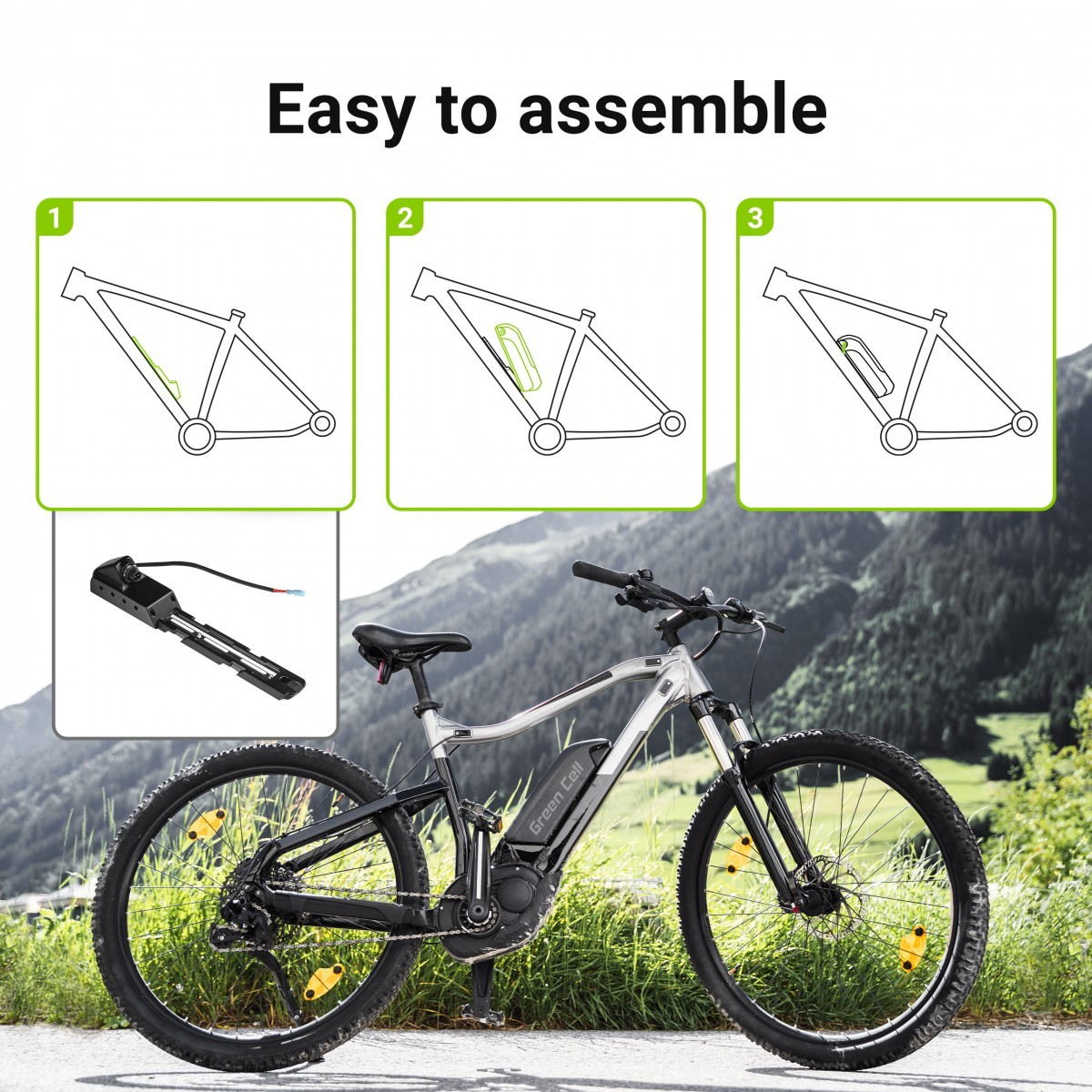 Green Cell EBIKE24STD