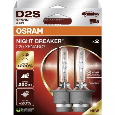 Osram OSRAM XENARC NIGHT BREAKER 220 D2S 35 W, 2 kom.
