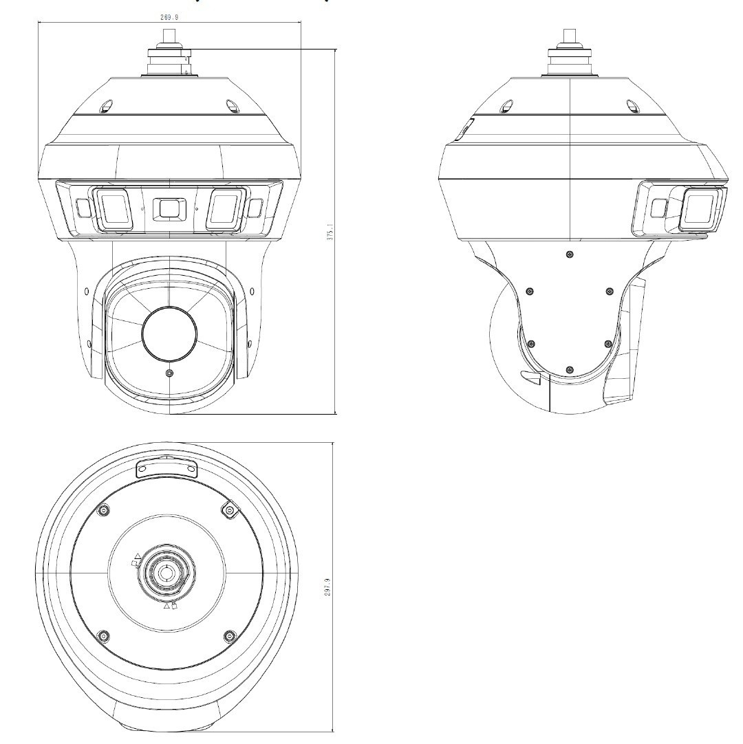 Tiandy TC-H366V Spec:4MP/25X/IW/E/A/2.8mm