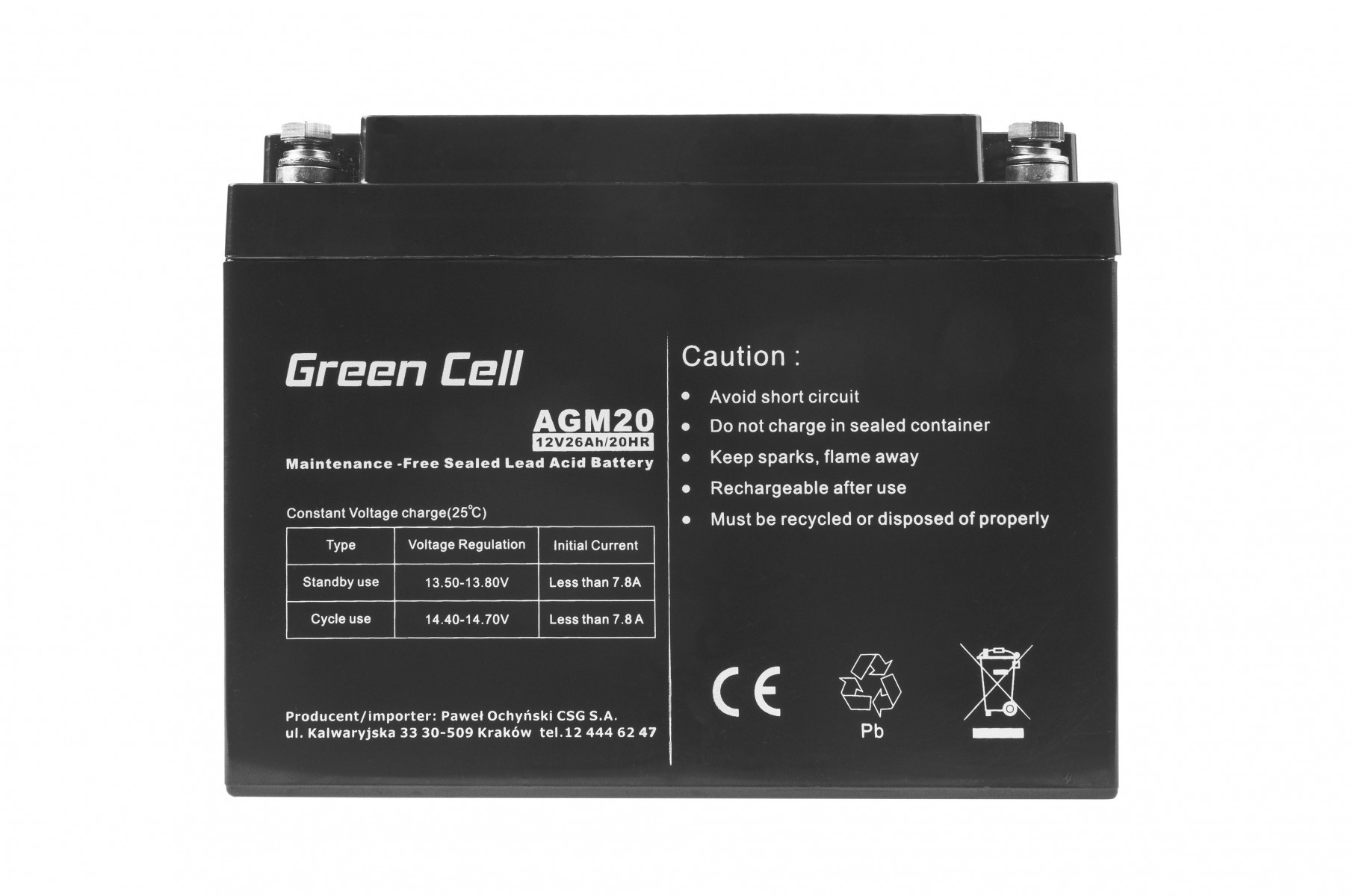 Green Cell AGM20