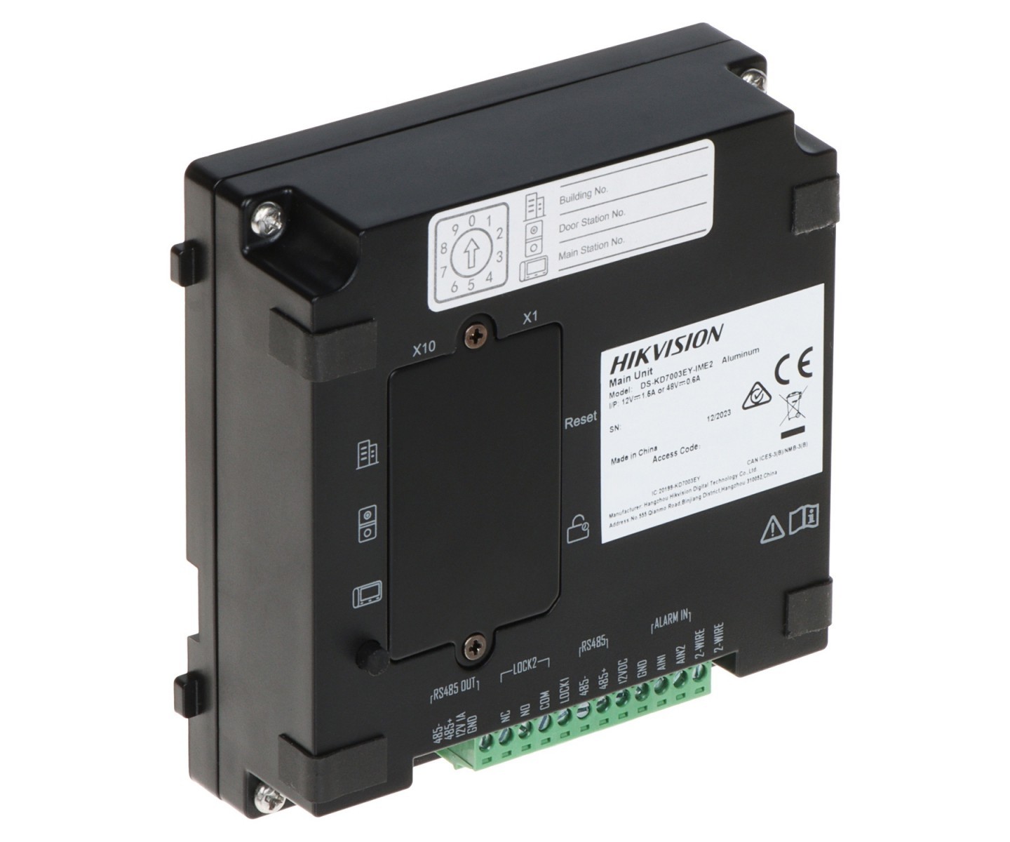 Hikvision DS-KIS704EY/Aluminum