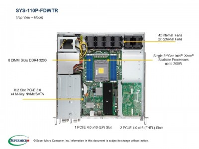 Supermicro SYS-110P-FDWTR Photo#3