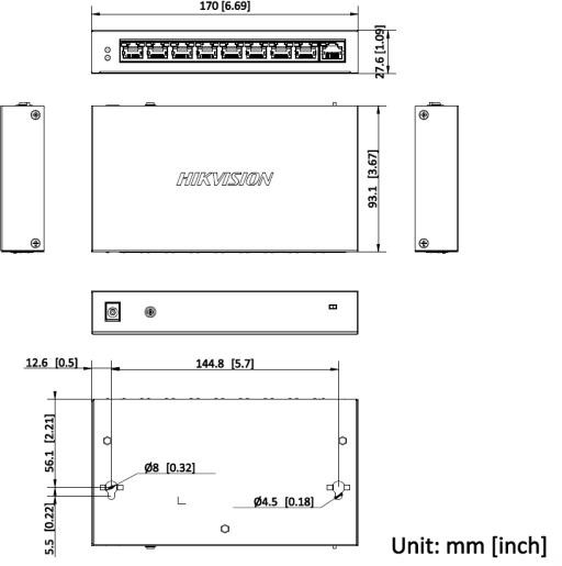 Hikvision DS-3E0109P-E/M(C)