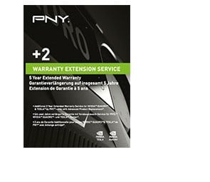 PNY Extinderea garanției PNY la 5 ani cu schimb în avans WEVCPACK003