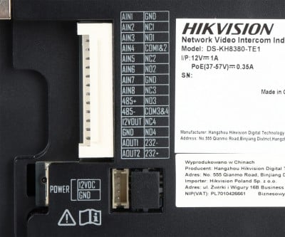 Hikvision DS-KH8380-TE1 Photo#5
