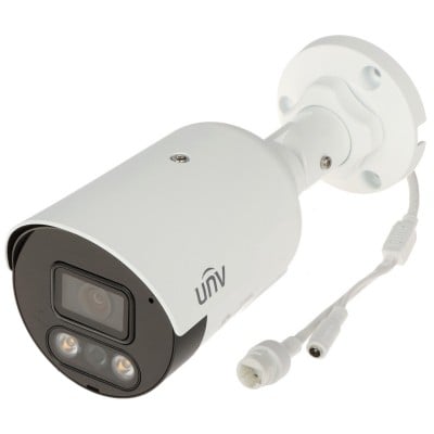 Uniview Uniview IPC2124LE-ADF28KMC-DL Caméra de sécurité IP 4MP avec audio bidirectionnel et éclairage IR