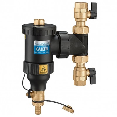 Caleffi CALEFFI 545346 Purkštukų separatorius DIRTMAG su rutuliniais vožtuvais ir magnetu 1"