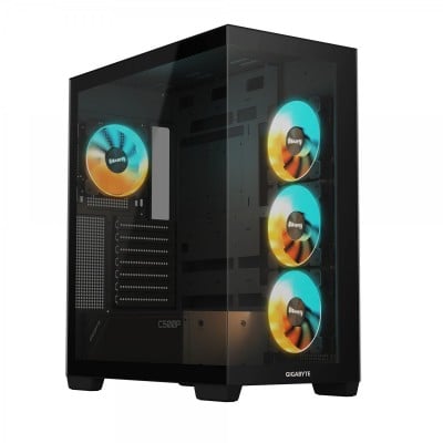 Gigabyte GIGABYTE C500 PANORAMIC STEALTH Midi Tower Musta