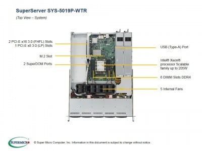 Supermicro SYS-5019P-WTR Photo#3