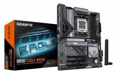 Gigabyte GIGABYTE B850 EAGLE WIFI6E emolevy AMD B850 Pistoke AM5 ATX