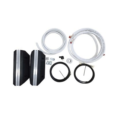 Kensol Kit de instalare aer condiționat 2,6-3,5 kW, până la 5m, cu bază de cauciuc de 40cm