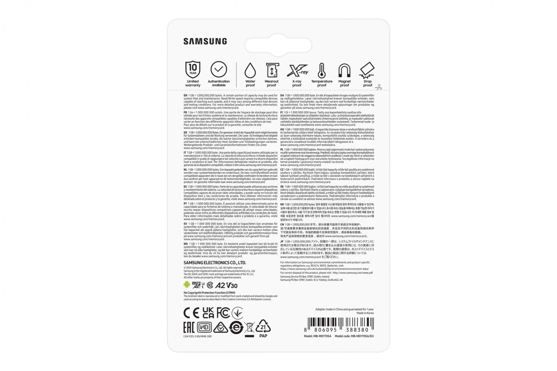Samsung MB-MD1T0SA/EU