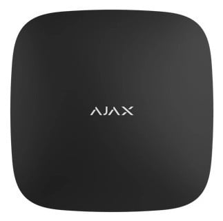 Ajax Systems Ajax Systems 38238.40.BL1 Hub 2 Jeweller (2G) - panel de control de alarma con verificación fotográfica de alarmas (2xSIM, Ethernet) - negro