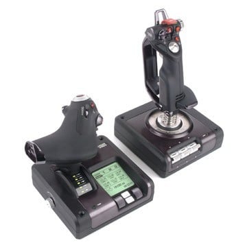 Logitech Logitech 945-000003 G Saitek X52 Pro Flight Control System USB