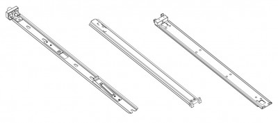 NVIDIA NVIDIA Tool-less Rack Installation Kit, 4-Post Rack, For SN2201 Switch