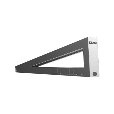 KENO KENO K-98-01-10 MAX ατσάλινο τρίγωνο, γωνία κλίσης 10 βαθμών