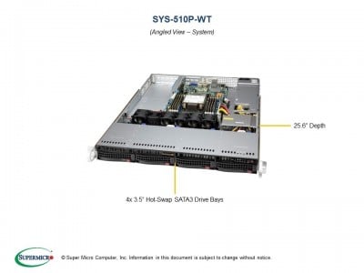 Supermicro SYS-510P-WT Photo#2