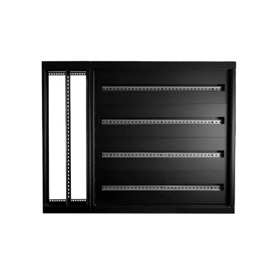 EMITER EMITER EM/SMART_BASIC_CZ-184 Θήκη εγκατάστασης, 184 αρθρωτή, επιτοίχια, μαύρη