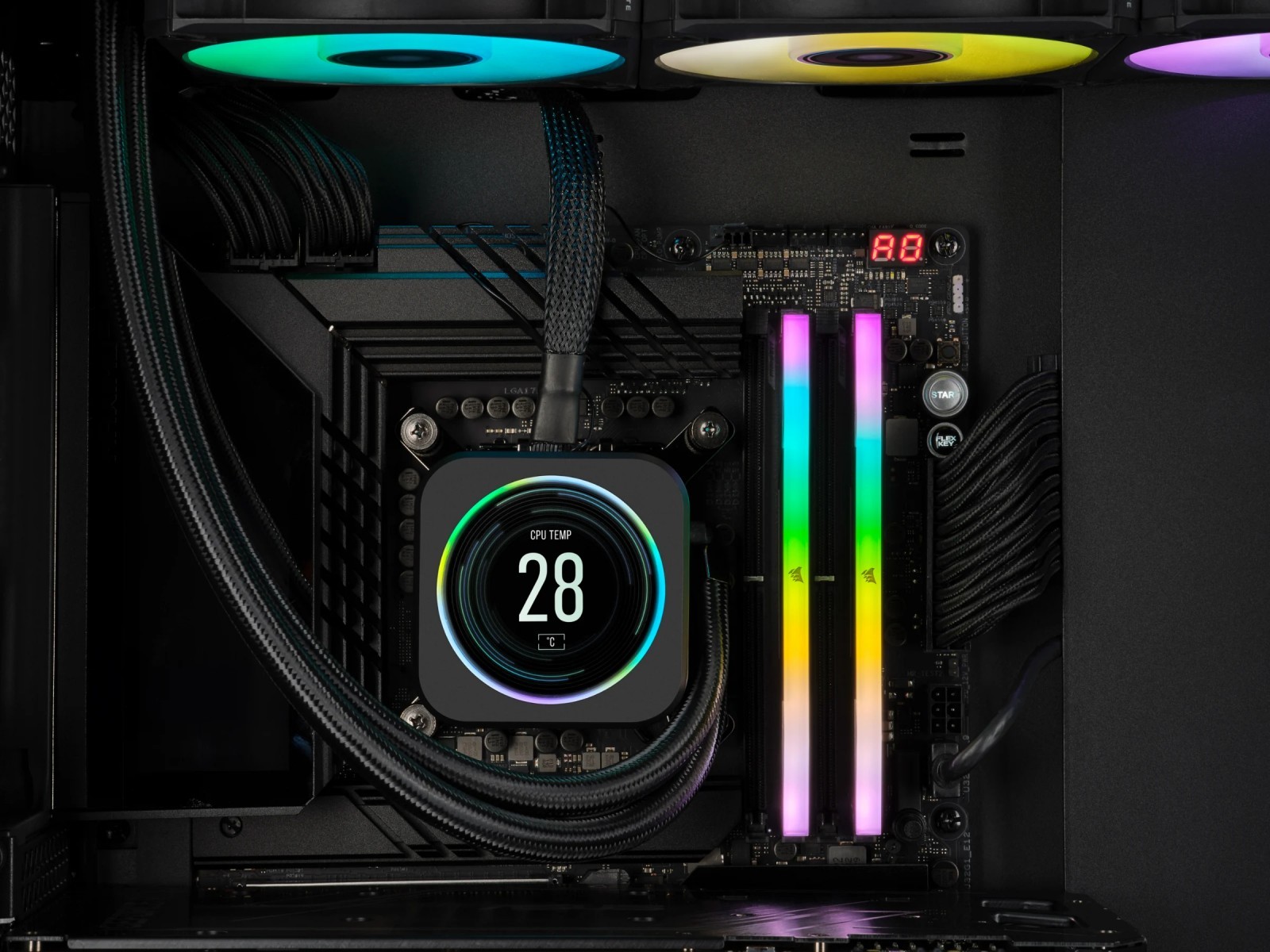 Corsair CMH32GX5M2B6000C38