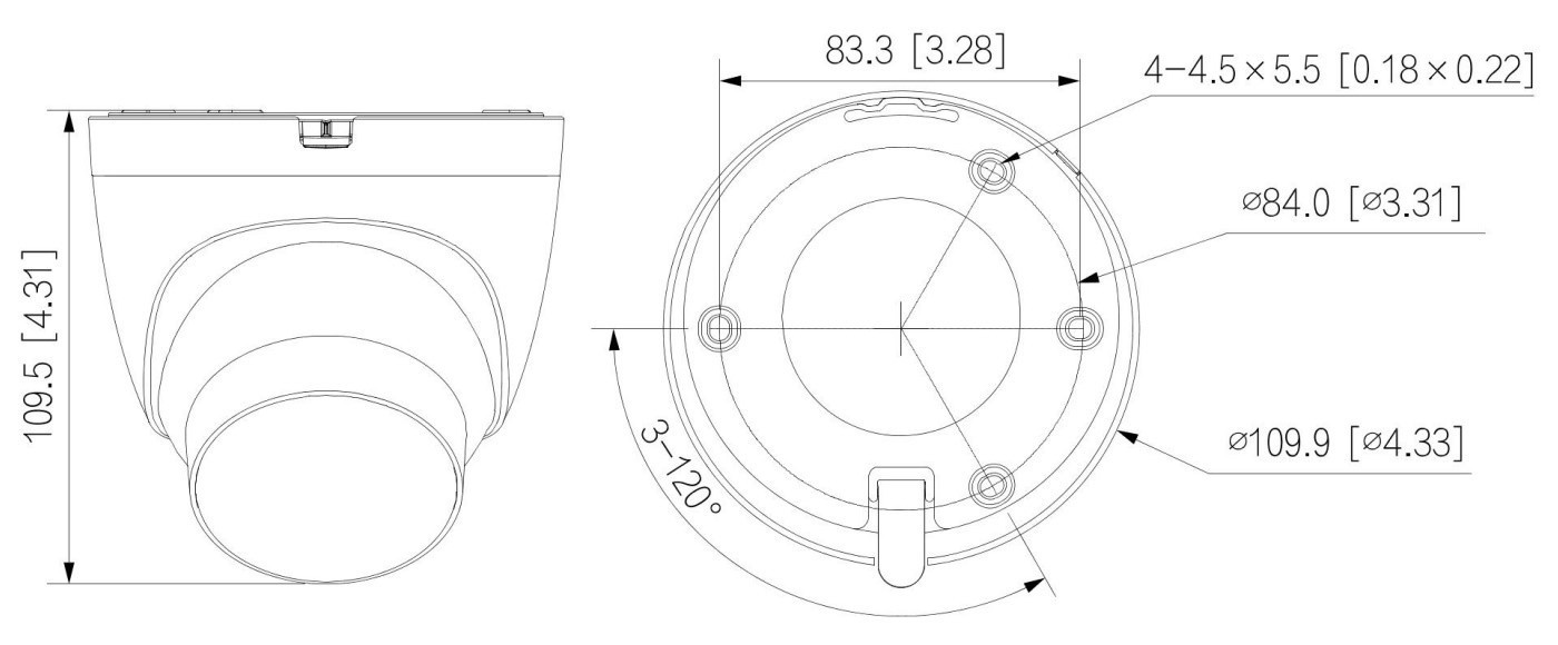 Dahua IPC-HDW2649T-S-LED-0280B-PRO