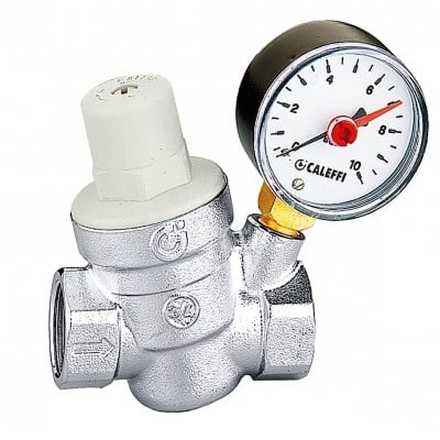 Caleffi CALEFFI 533251 Regulator de presiune Caleffi versiune unghiulară cu manometru 3/4"
