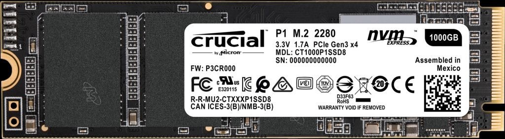 Crucial CT1000P1SSD8