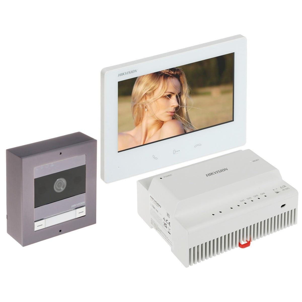Hikvision DS-KIS704EY/Aluminum